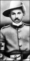 Sergeant major Gandhi.